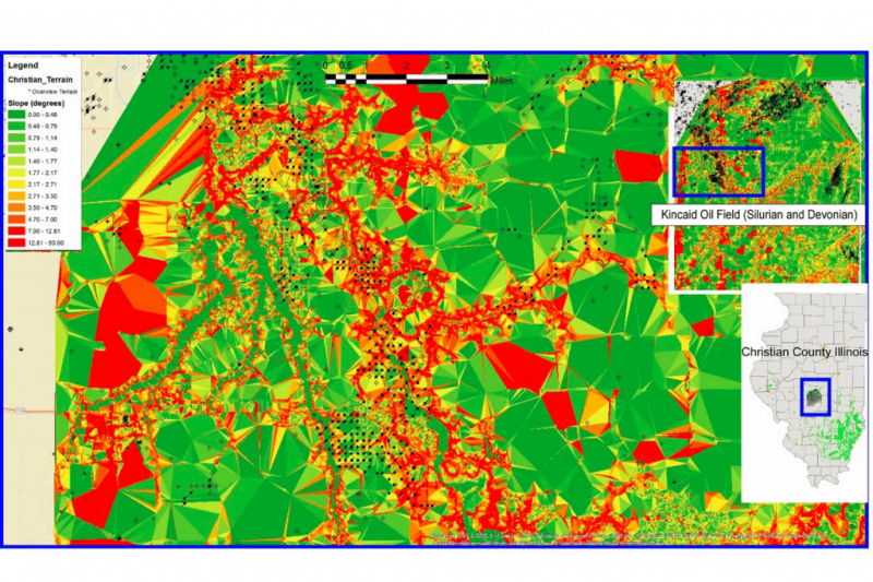 LiDAR как инструмент геологической разведки месторождений нефти и газа